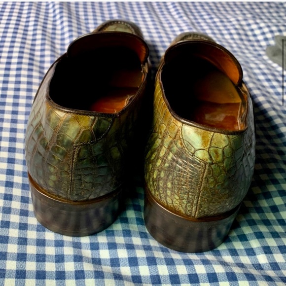 Vintage Genuine Tom Ford Alligator Penny Loafer M10 main image 4